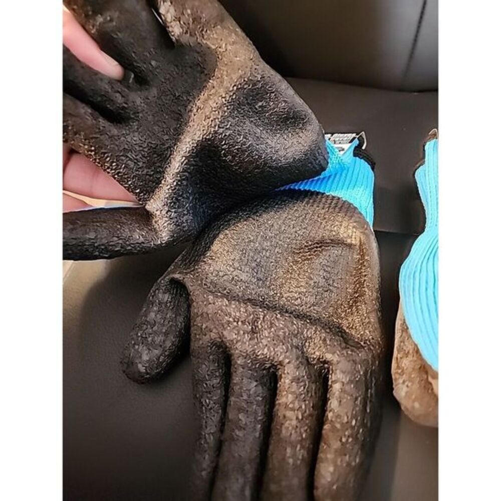 tool bench‎ hardware Heavy Duty Latex Gloves (2 Pairs) - Picture 4 of 4